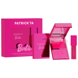 Patrick Ta x Barbie Blush Duo and Lip Plumper Set