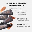 Saie Slip Tint Lightweight Tinted Moisturizer with Mineral Zinc SPF 35 and Hyaluronic Acid