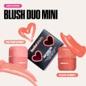 Huda Beauty Baby Blush Duo Pink & Peach Cream